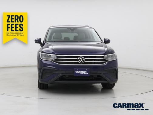 Blue 2022 Volkswagen Tiguan SE