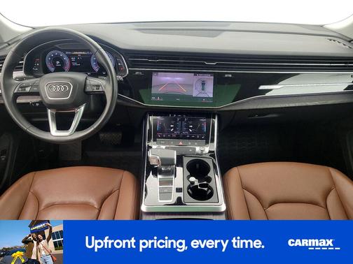 White 2021 Audi Q8 Premium Plus