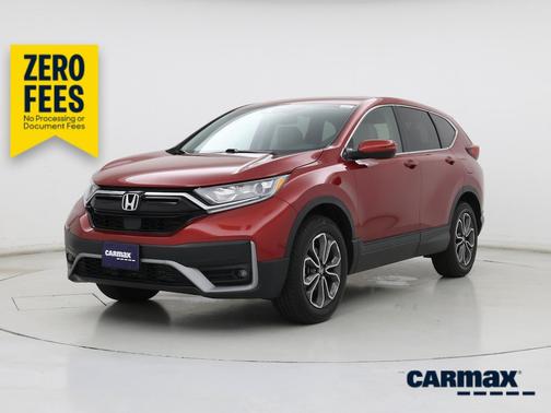 Burgundy 2021 Honda CR-V EX-L
