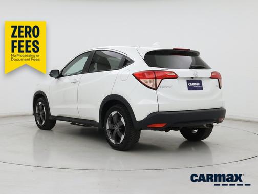 White 2018 Honda HR-V EX