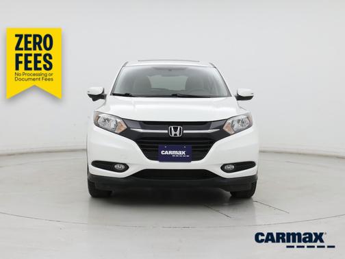 White 2018 Honda HR-V EX