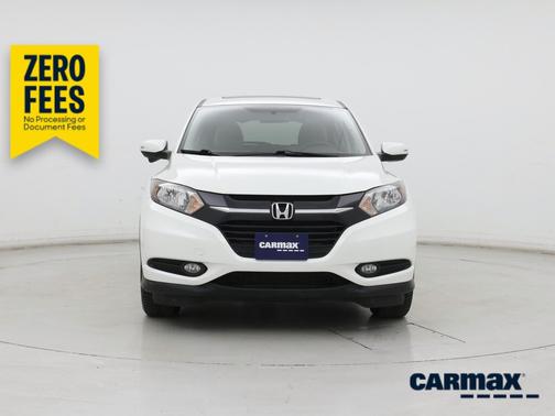 White 2018 Honda HR-V EX