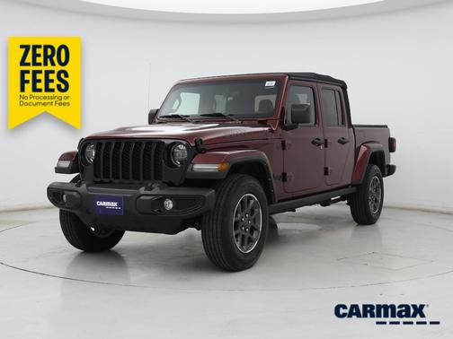 Burgundy 2022 Jeep Gladiator Willy's