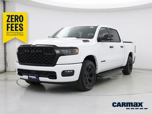 White 2025 RAM 1500 Bighorn