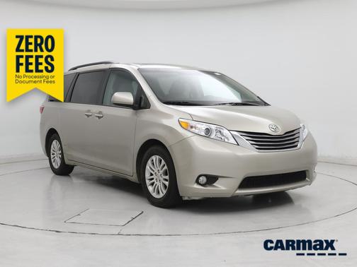 Tan 2016 Toyota Sienna XLE Premium