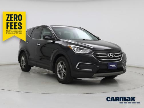 Black 2018 Hyundai Santa Fe Sport