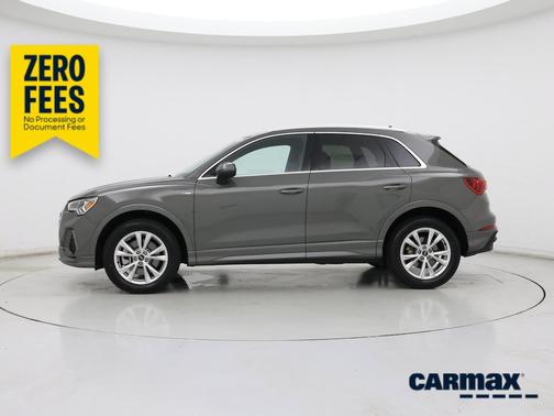 Blue 2025 Audi Q3 S-Line Premium