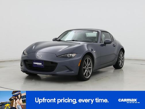 Blue 2021 Mazda MX-5 Miata RF Grand Touring