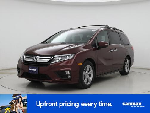 Burgundy 2018 Honda Odyssey EX