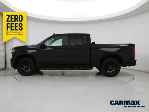 Black 2021 Chevrolet Silverado 1500 Custom