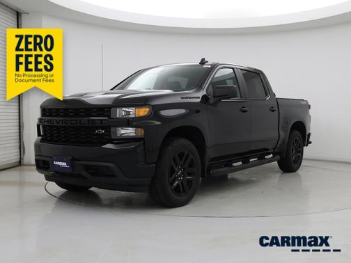 Black 2021 Chevrolet Silverado 1500 Custom