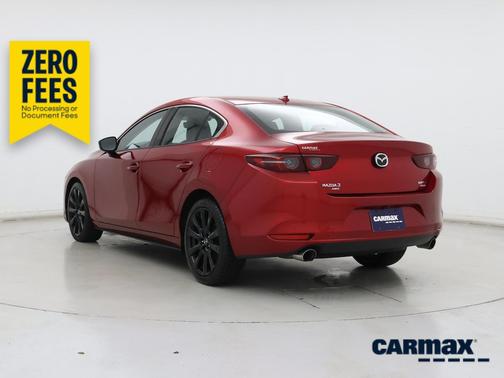 Red 2021 Mazda Mazda3 Turbo