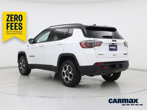 White 2022 Jeep Compass Trailhawk
