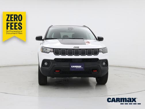 White 2022 Jeep Compass Trailhawk
