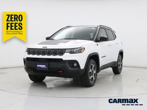 White 2022 Jeep Compass Trailhawk