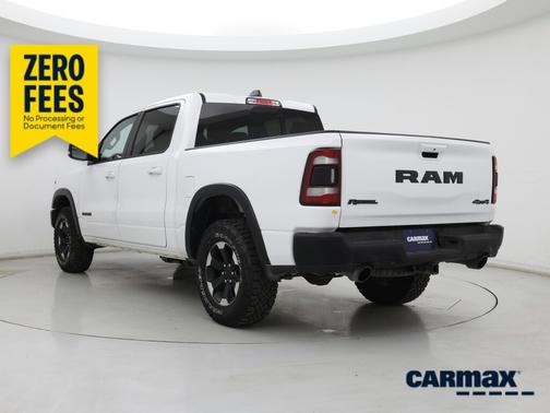 White 2022 RAM 1500 Rebel