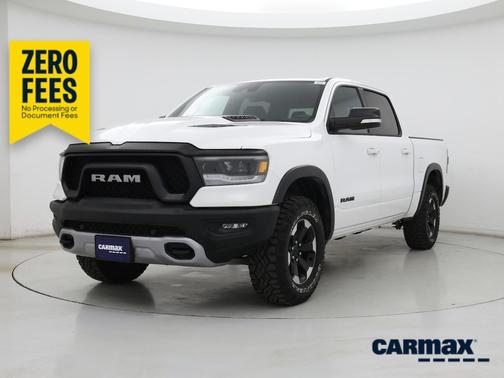 White 2022 RAM 1500 Rebel