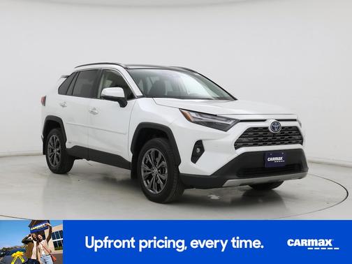 White 2024 Toyota RAV4 Hybrid Limited