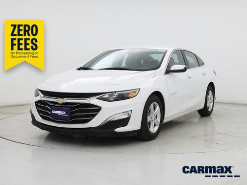 White 2022 Chevrolet Malibu LS