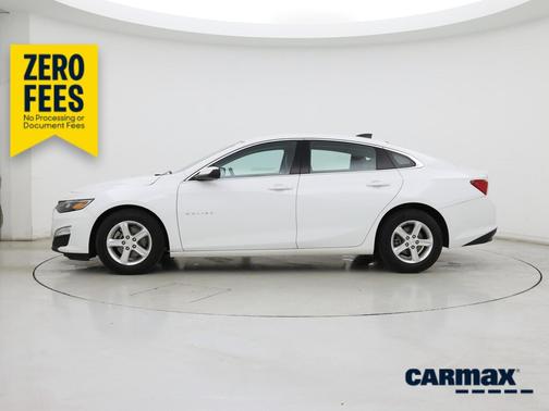 White 2022 Chevrolet Malibu LS