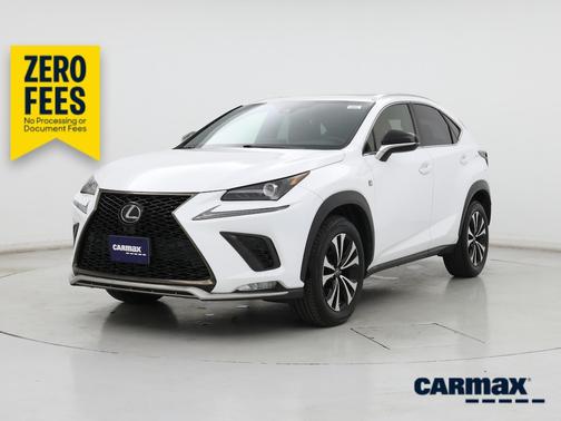 White 2018 Lexus NX 300 F-Sport