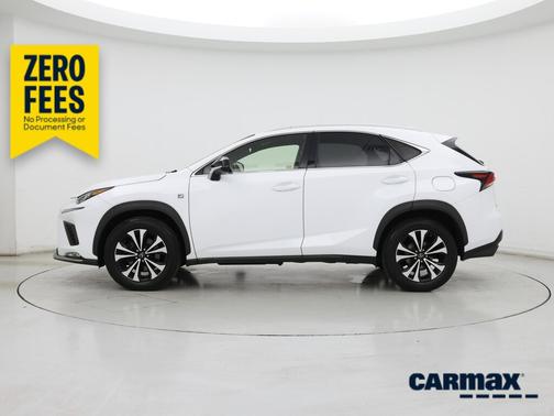 White 2018 Lexus NX 300 F-Sport