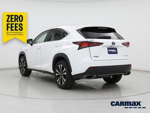White 2018 Lexus NX 300 F-Sport