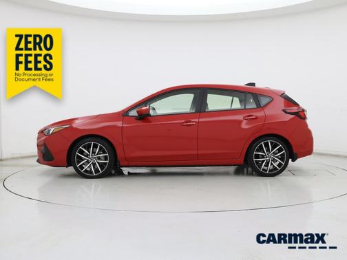 Red 2024 Subaru Impreza Sport