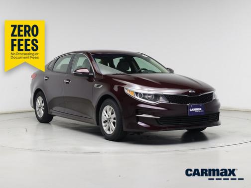 Burgundy 2017 Kia Optima LX