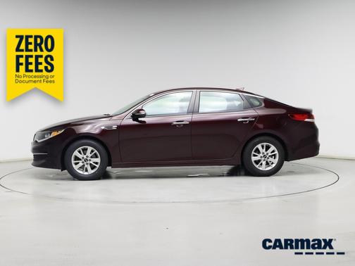 Burgundy 2017 Kia Optima LX