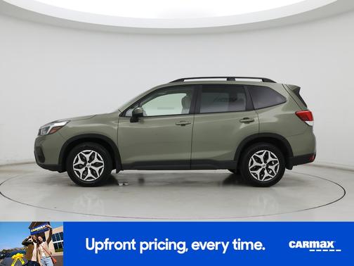 Green 2021 Subaru Forester Premium