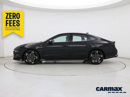 Black 2025 Hyundai SONATA N Line