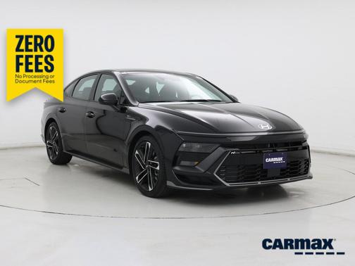 Black 2025 Hyundai SONATA N Line