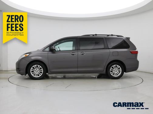 Gray 2017 Toyota Sienna XLE