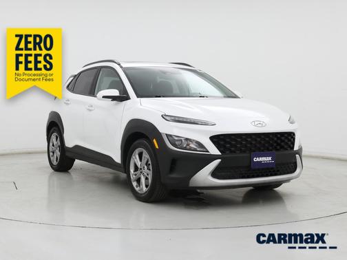 White 2023 Hyundai KONA SEL