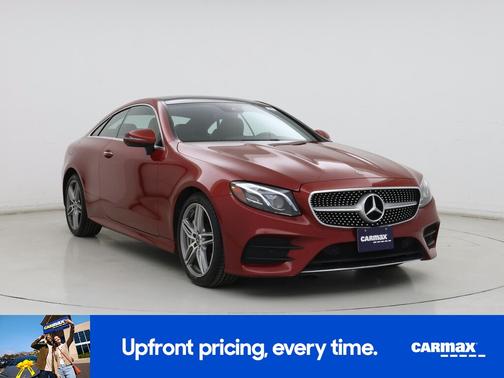 Red 2018 Mercedes-Benz E-Class
