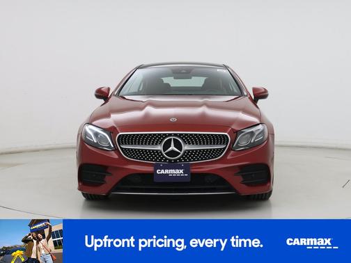 Red 2018 Mercedes-Benz E-Class
