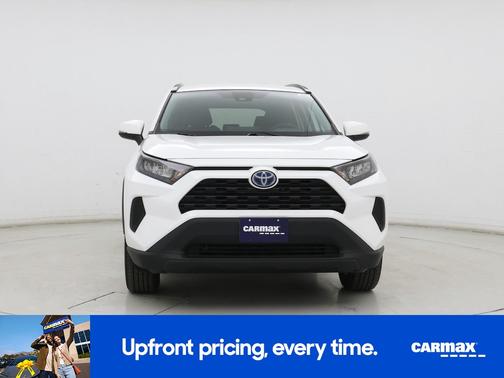 White 2022 Toyota RAV4 Hybrid LE