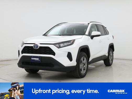 White 2022 Toyota RAV4 Hybrid LE