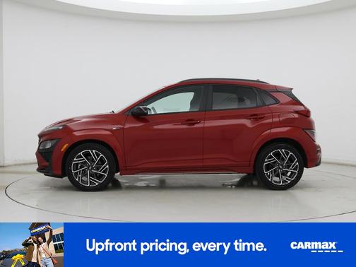 Red 2022 Hyundai KONA N Line