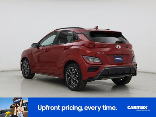 Red 2022 Hyundai KONA N Line