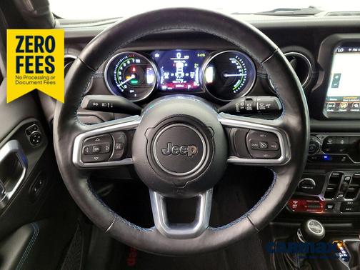 Black 2023 Jeep Wrangler 4xe Unlimited Rubicon