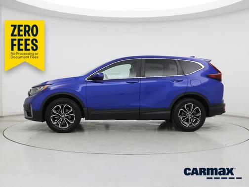 Blue 2021 Honda CR-V EX-L