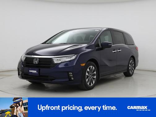 Blue 2021 Honda Odyssey EX-L