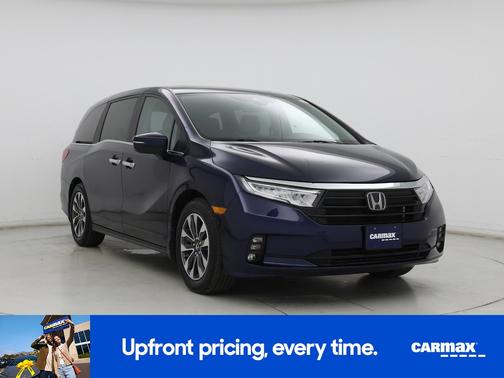 Blue 2021 Honda Odyssey EX-L