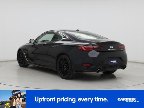 Black 2017 INFINITI Q60 Red Sport 400