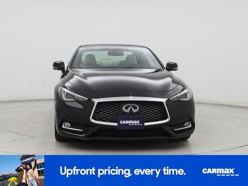 Black 2017 INFINITI Q60 Red Sport 400