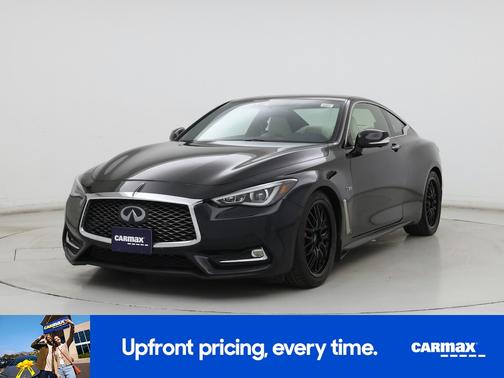 Black 2017 INFINITI Q60 Red Sport 400
