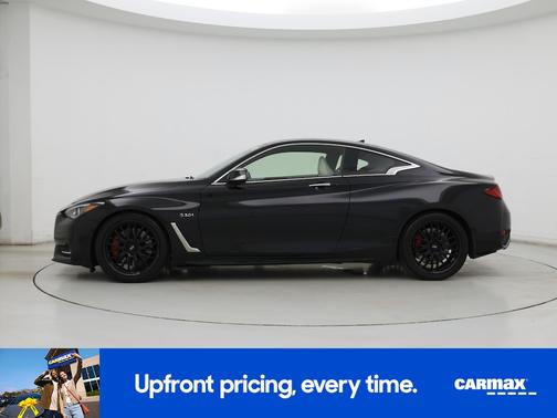 Black 2017 INFINITI Q60 Red Sport 400