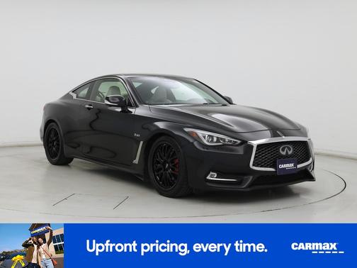 Black 2017 INFINITI Q60 Red Sport 400